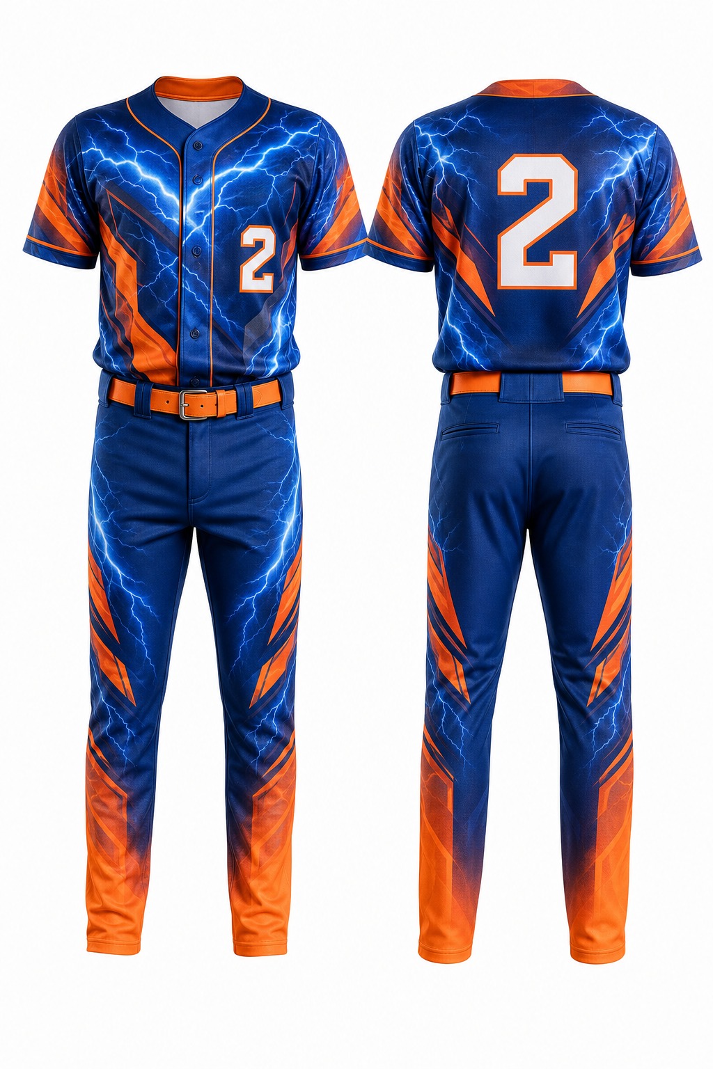 Custom Pro Baseball Uniform #01