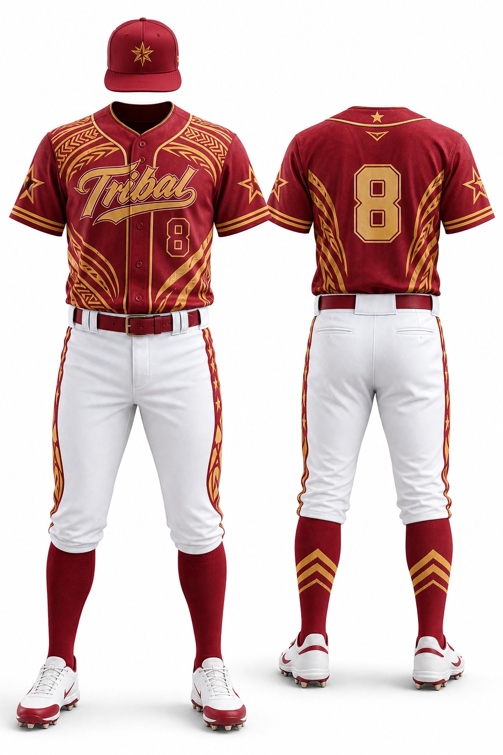 Custom Pro Baseball Uniform #02