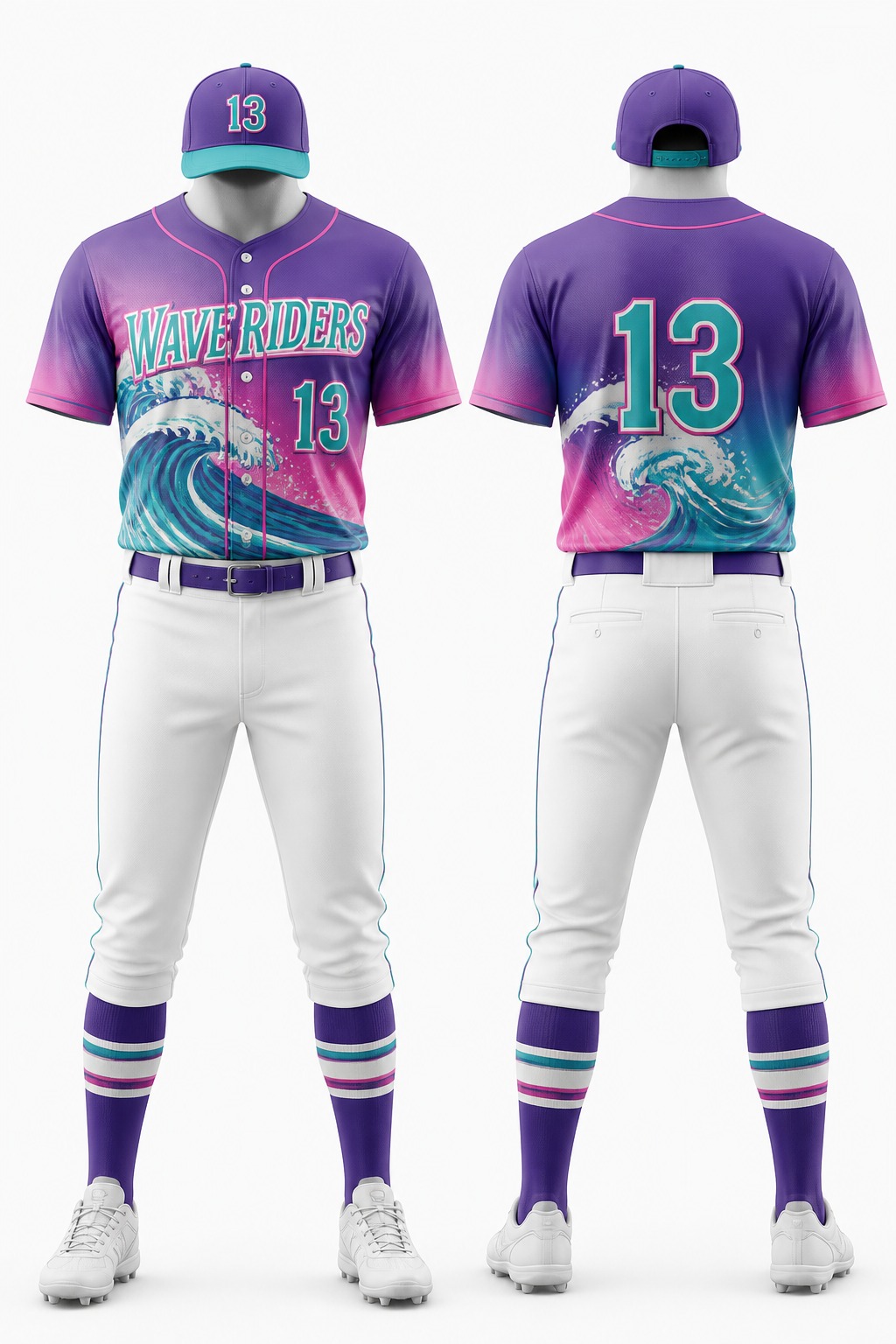 Custom Pro Baseball Uniform #03