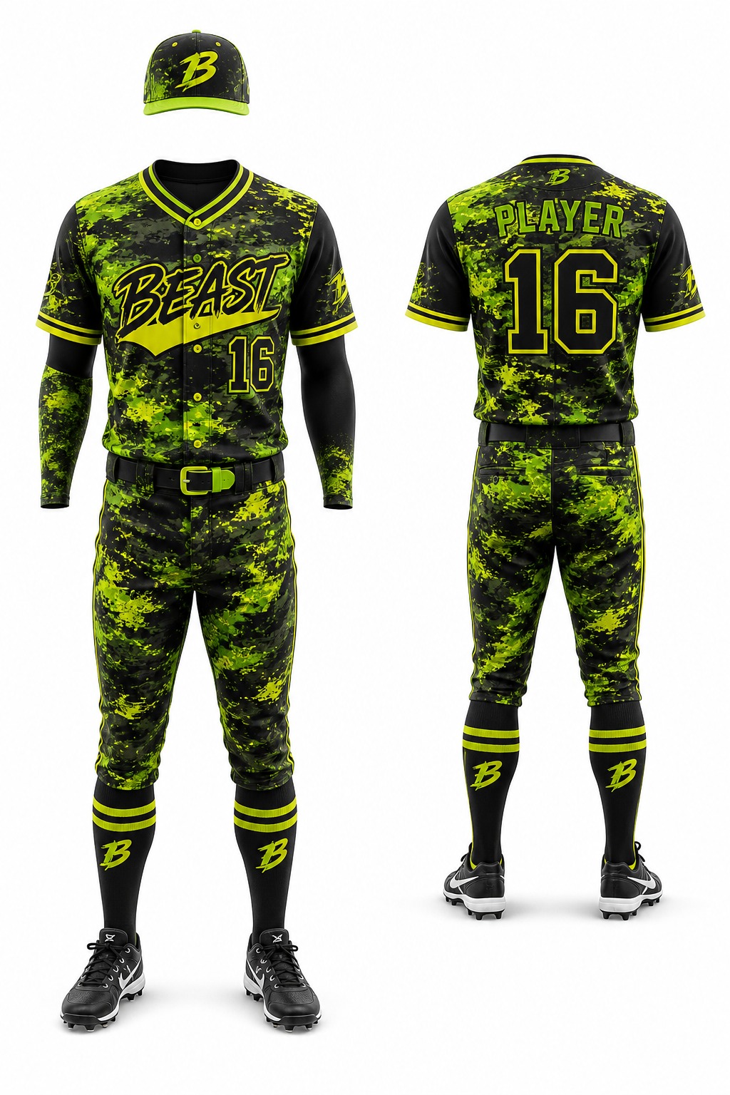 Custom Pro Baseball Uniform #04