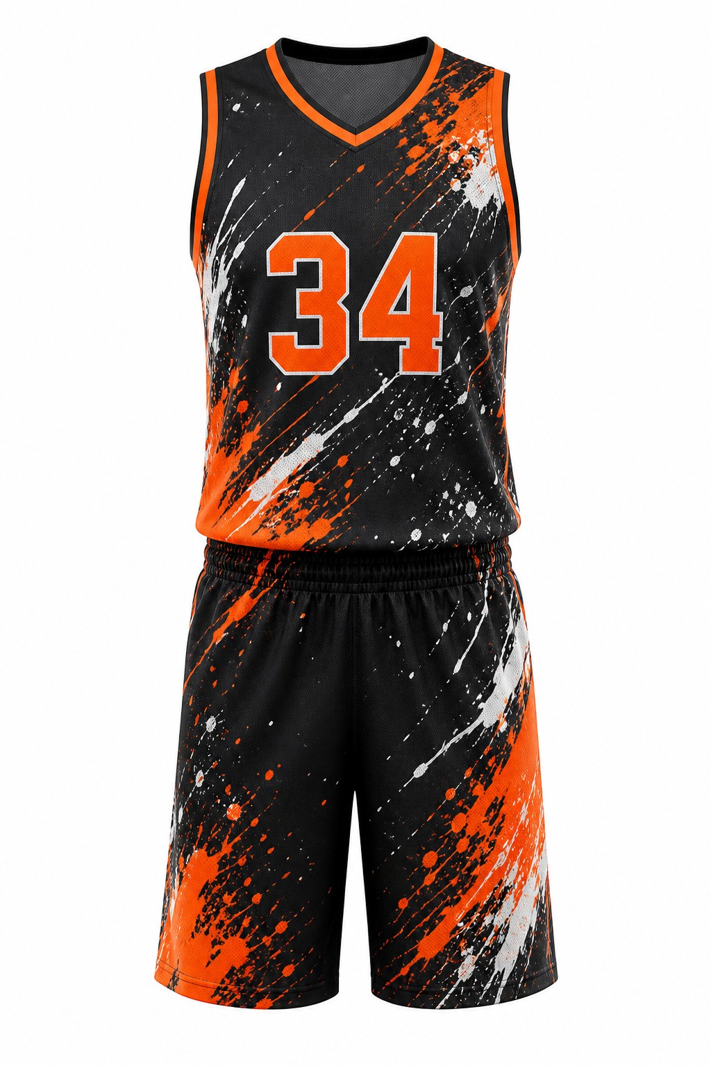 Custom Basketball Uniform Kit #09